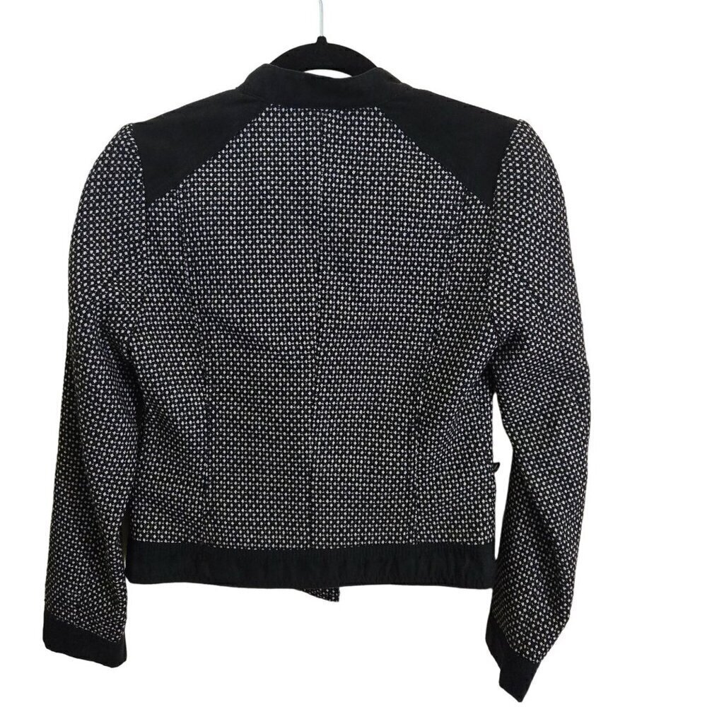 Lucky Brand Womens Wool Swiss Dot Jacket Size XS - Picture 3 of 8